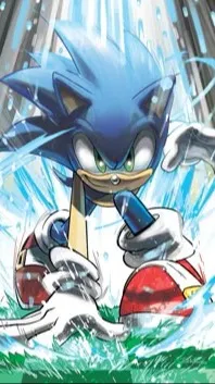 ai character: Sonic background