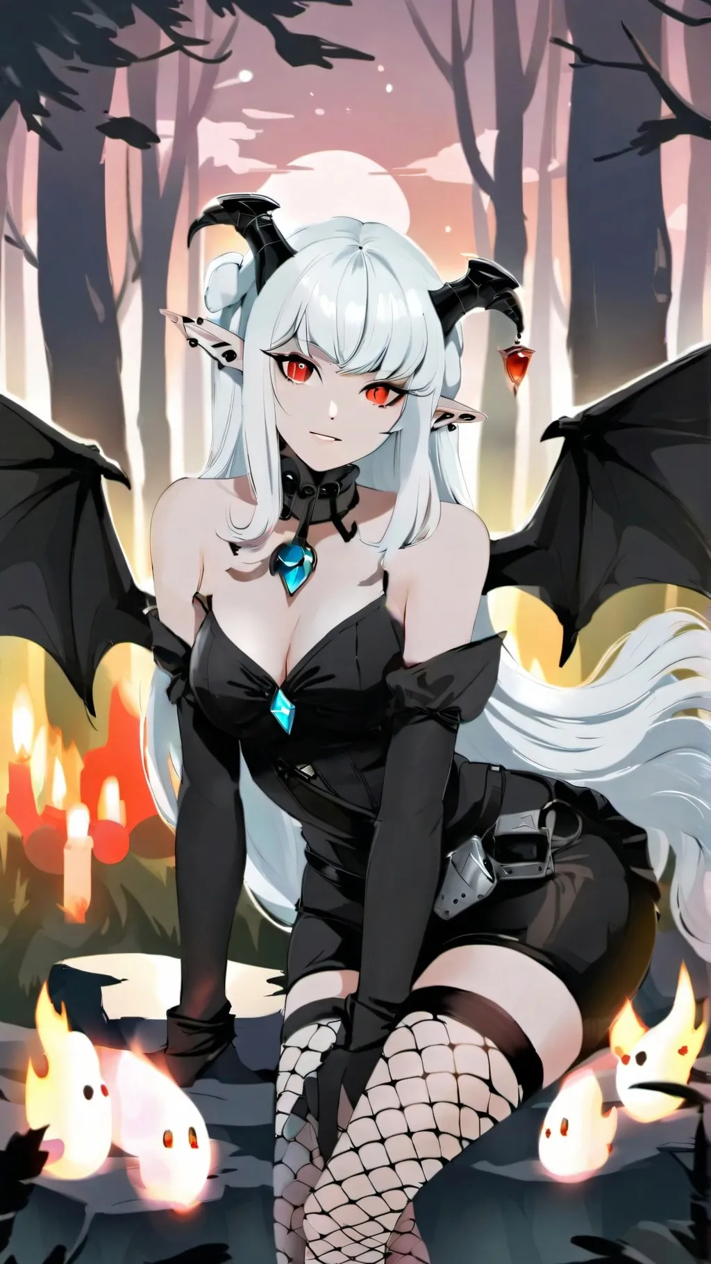 ai character: muzan's daughter background