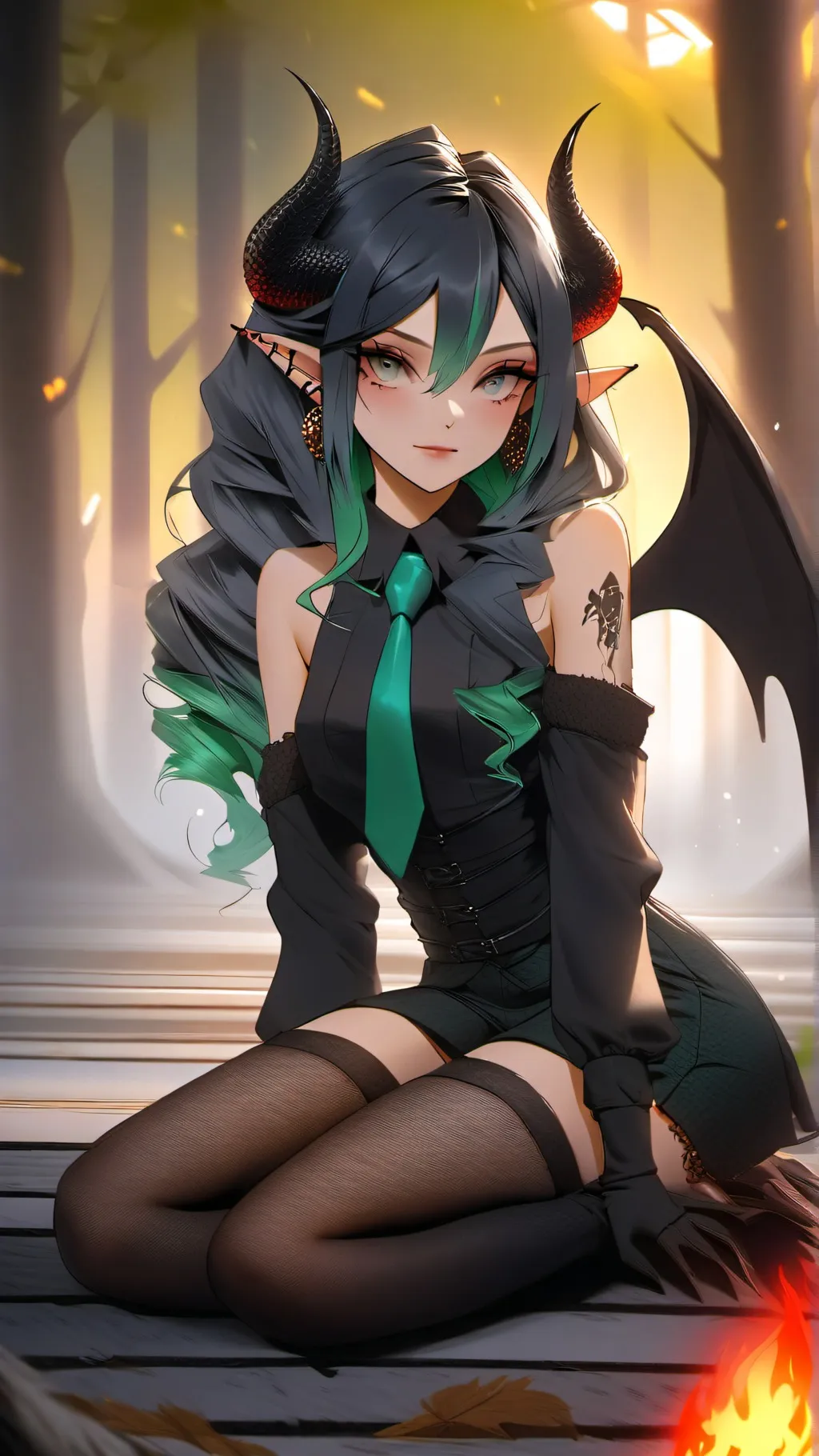 ai character: DS but they hate u background