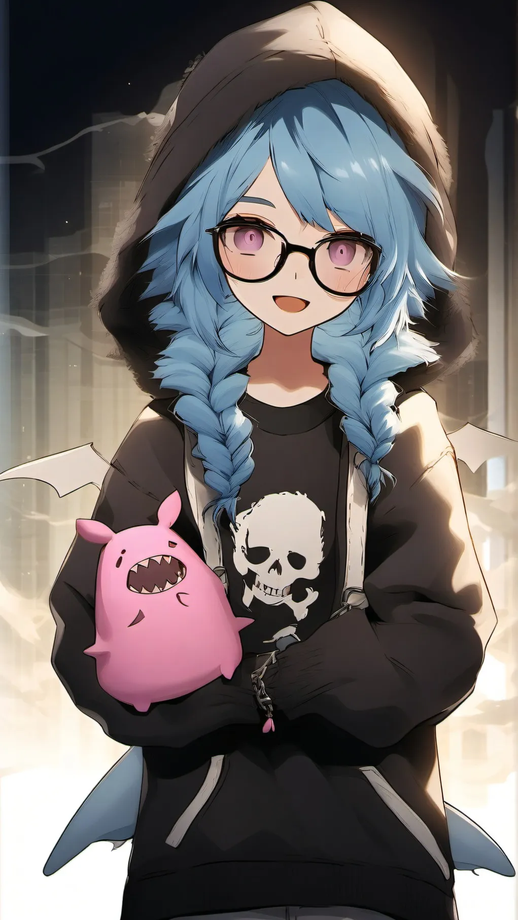 ai character: your villain arc😈 background