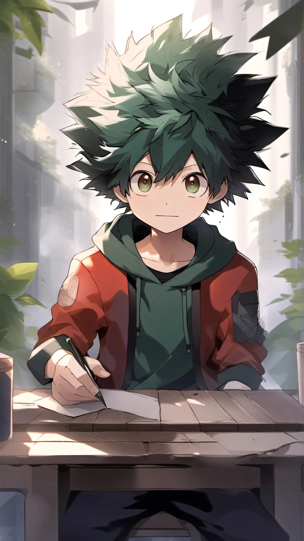 ai character: MHA background