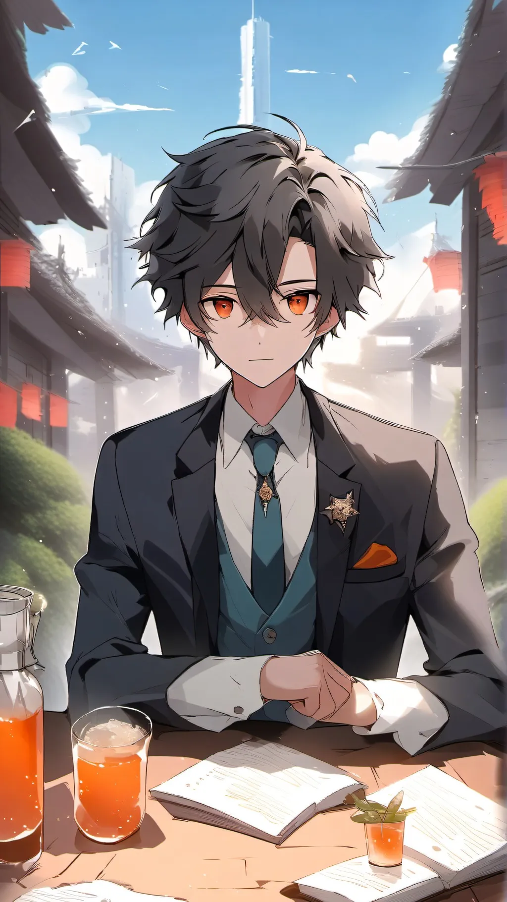 ai character: Alex background