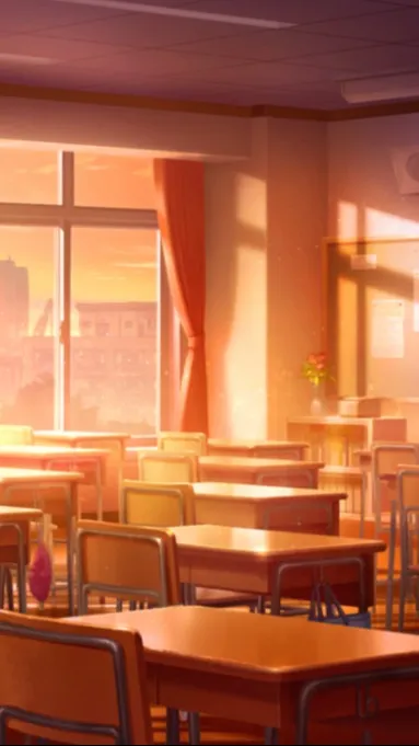 ai character: animal school background