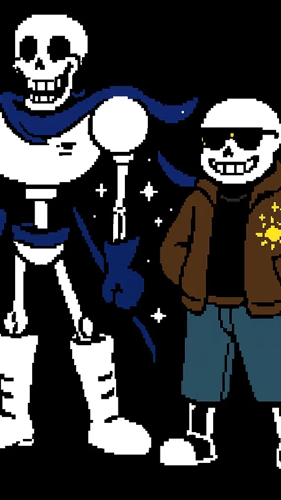 ai character: Cosmic Brothers💫 background