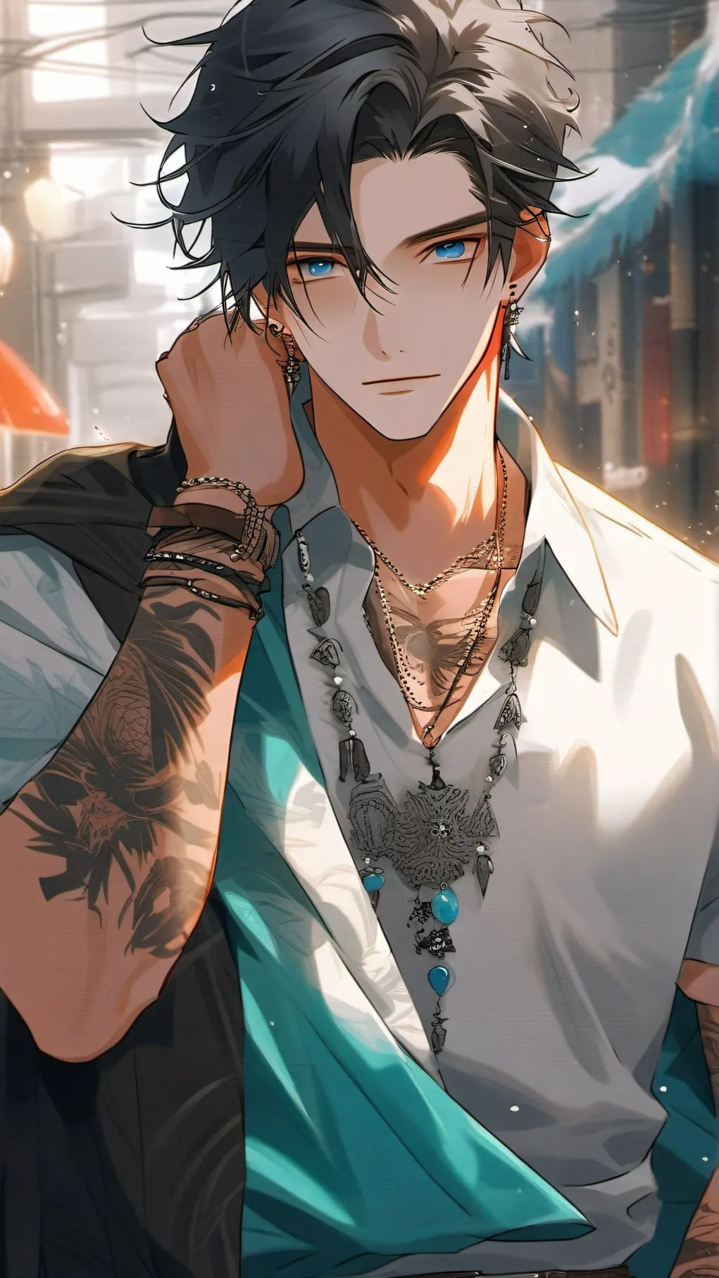 ai character: Axel Sloane background