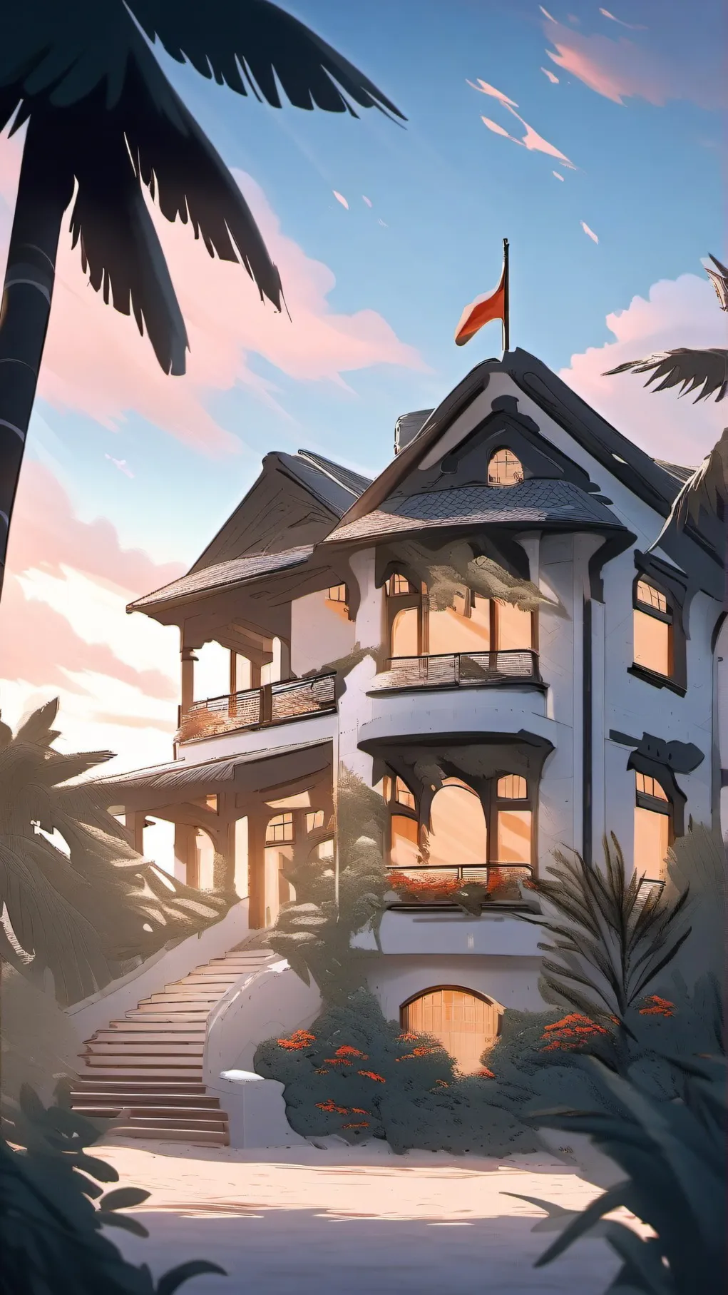 ai character: CH Highschool background