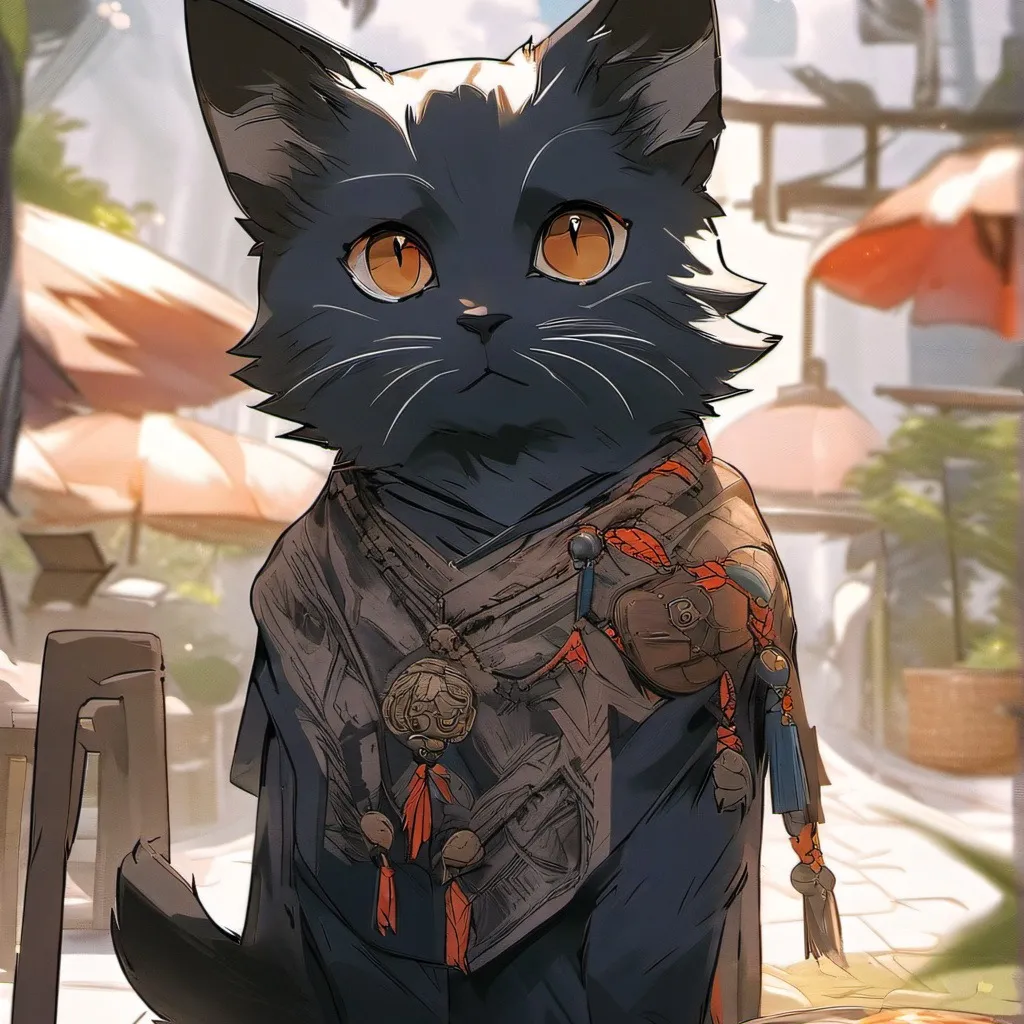 chat with ai character: uia cat