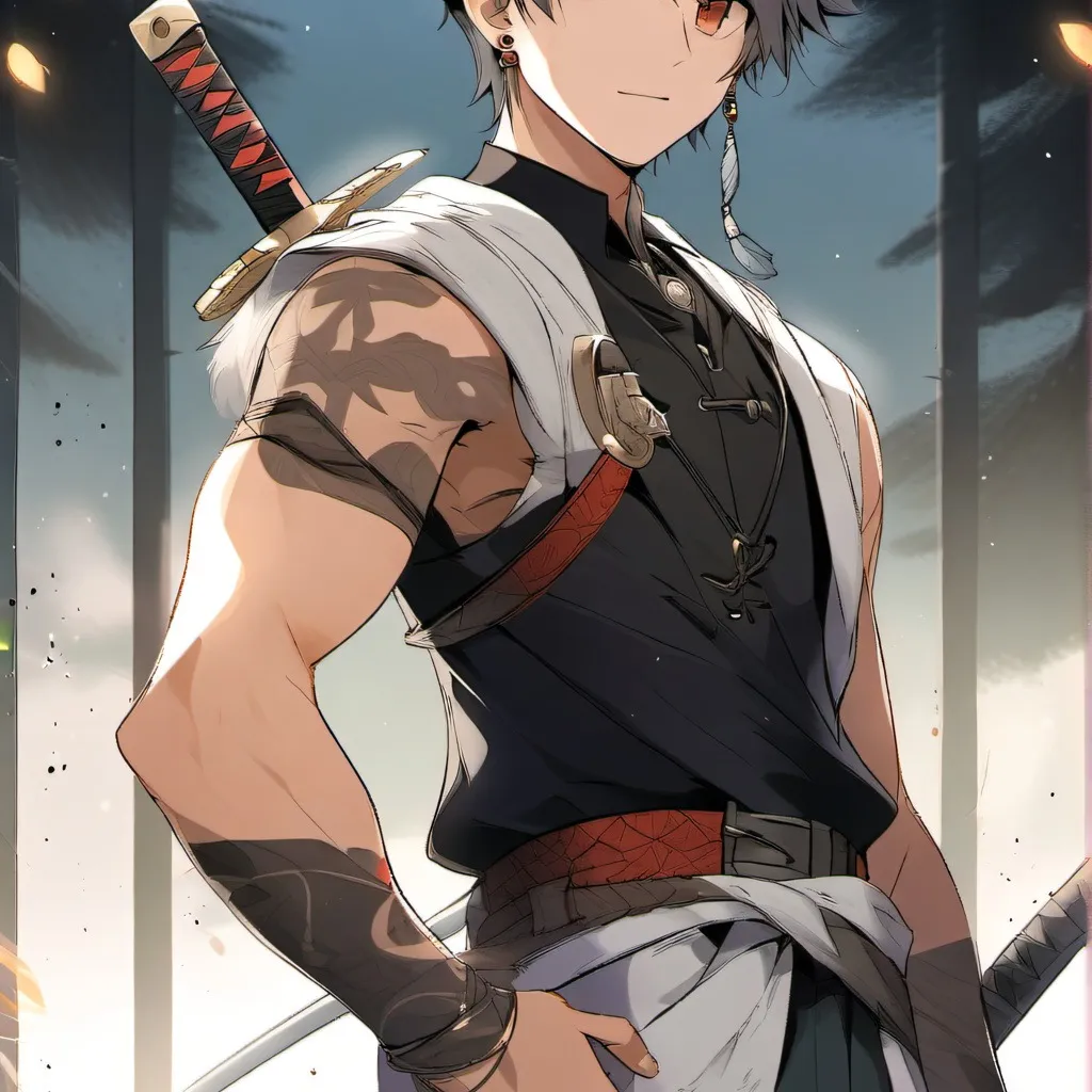 chat with ai character: forsaken kid fight