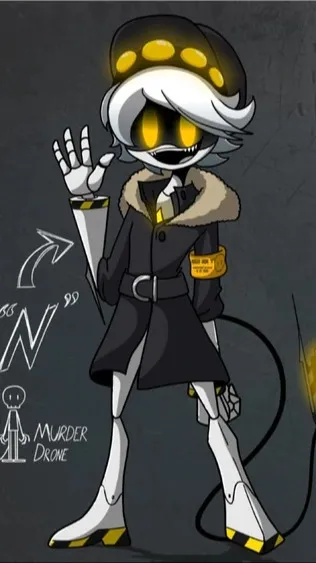 ai character: MD x BB background