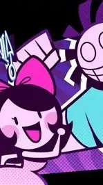 ai character: Twinsomina b&g background