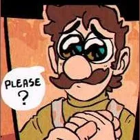 chat with ai character: mario is busy ig