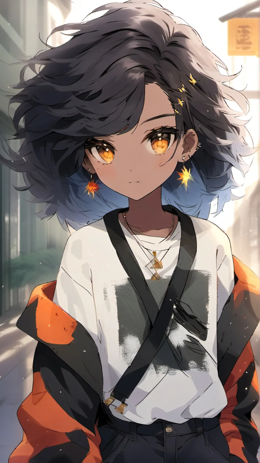 ai character: leah background