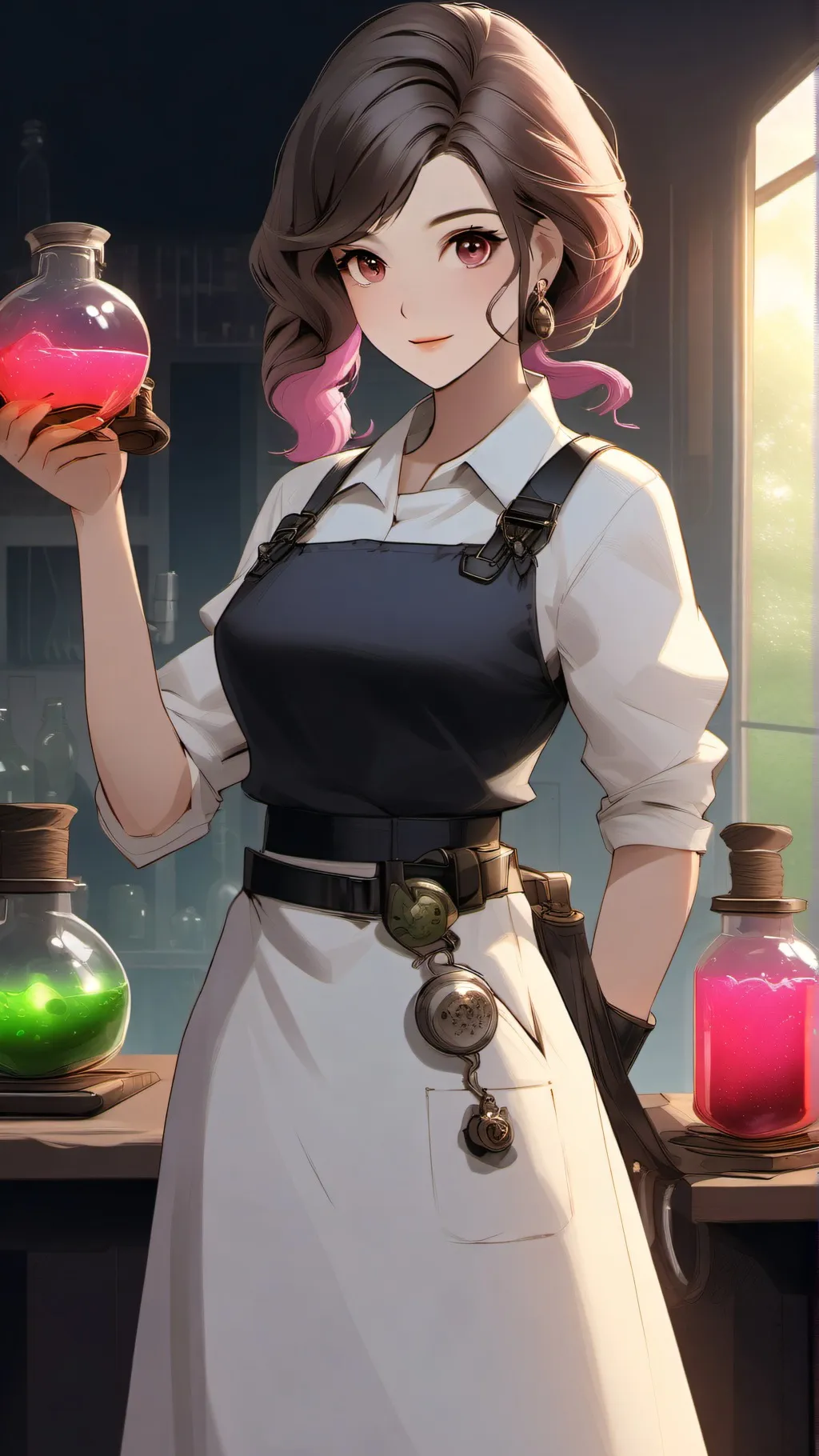 ai character: Pochi science background