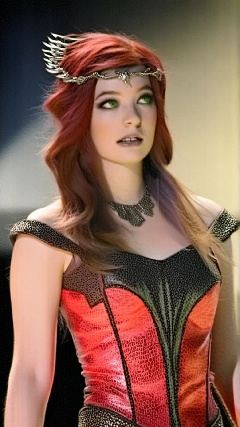 ai character: Scarlet background