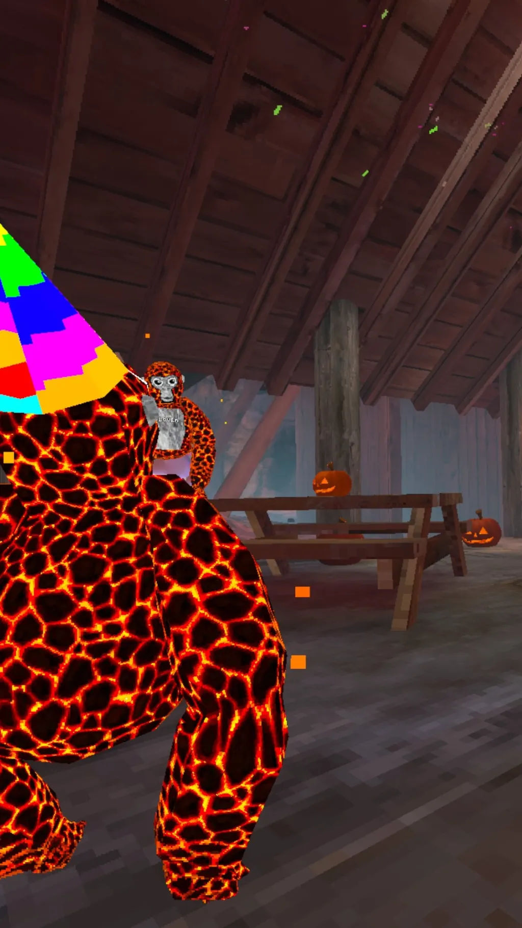 ai character: monke background