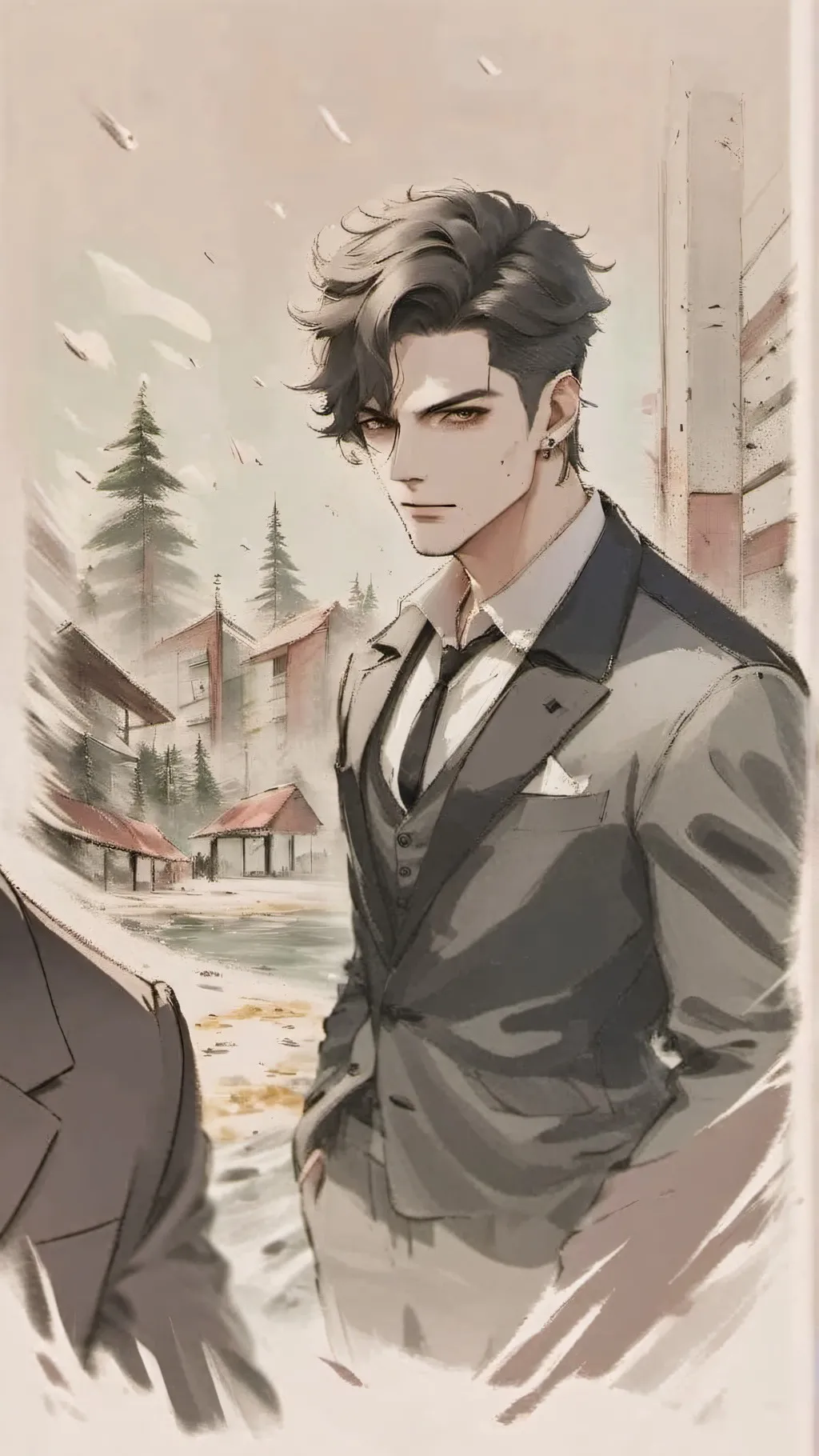 ai character: Lucien background