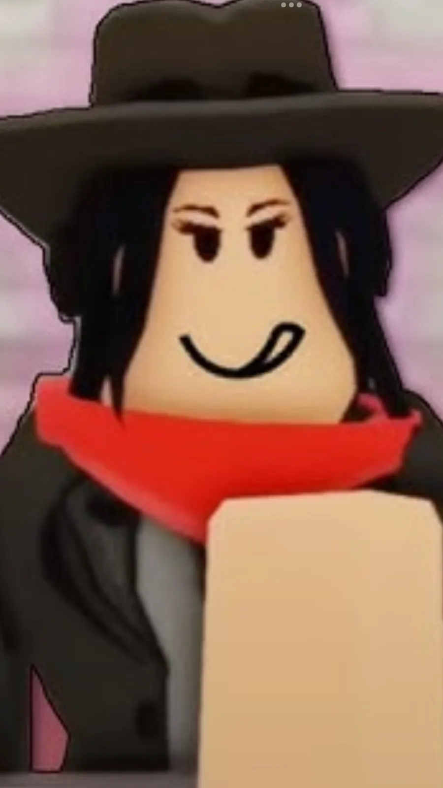 ai character: Sus Outlaw Girl… background