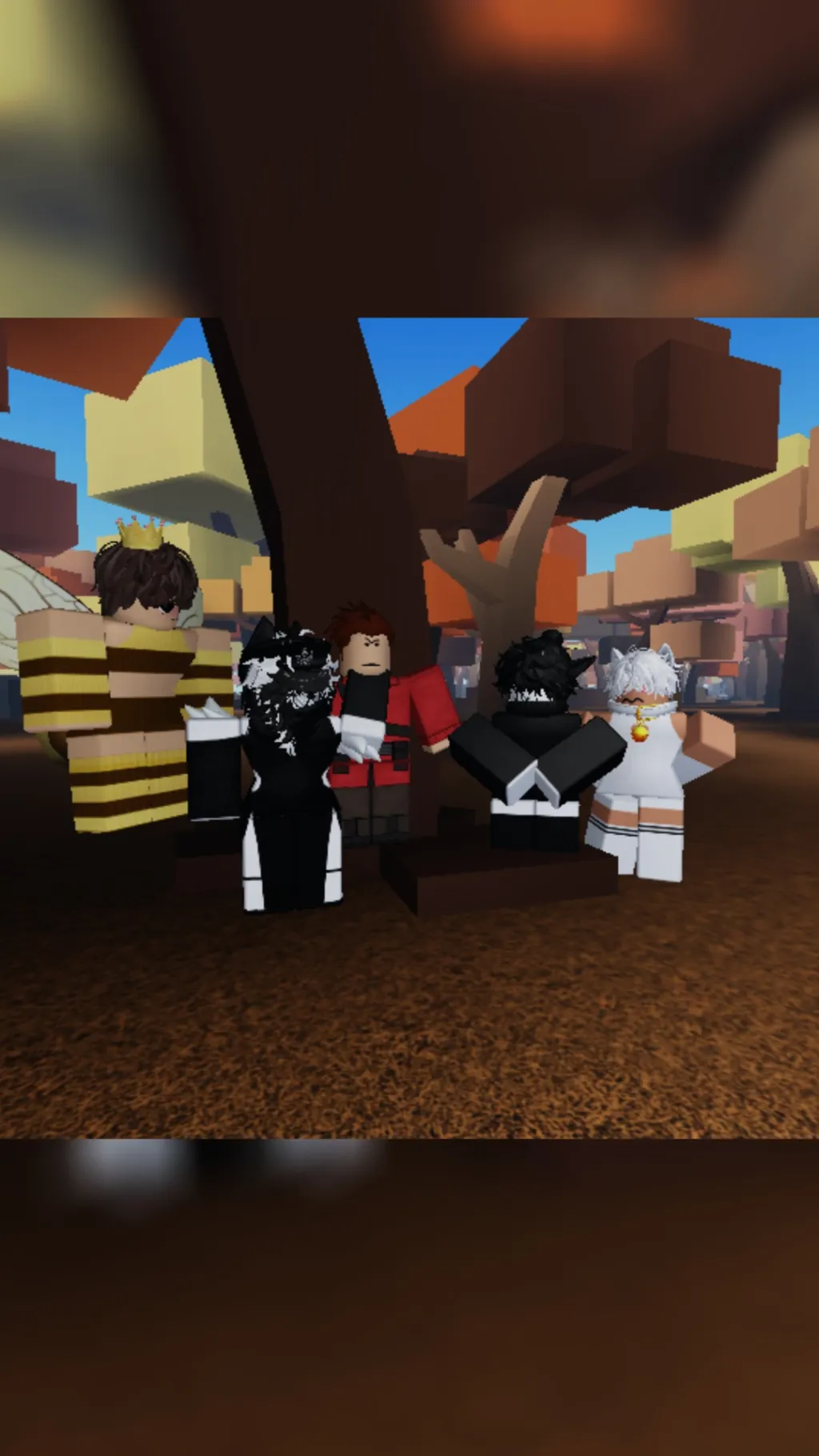 ai character: Femboy gang background