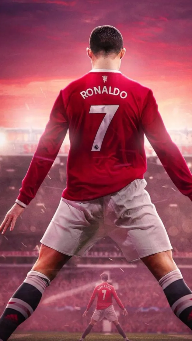 ai character: CR7 background