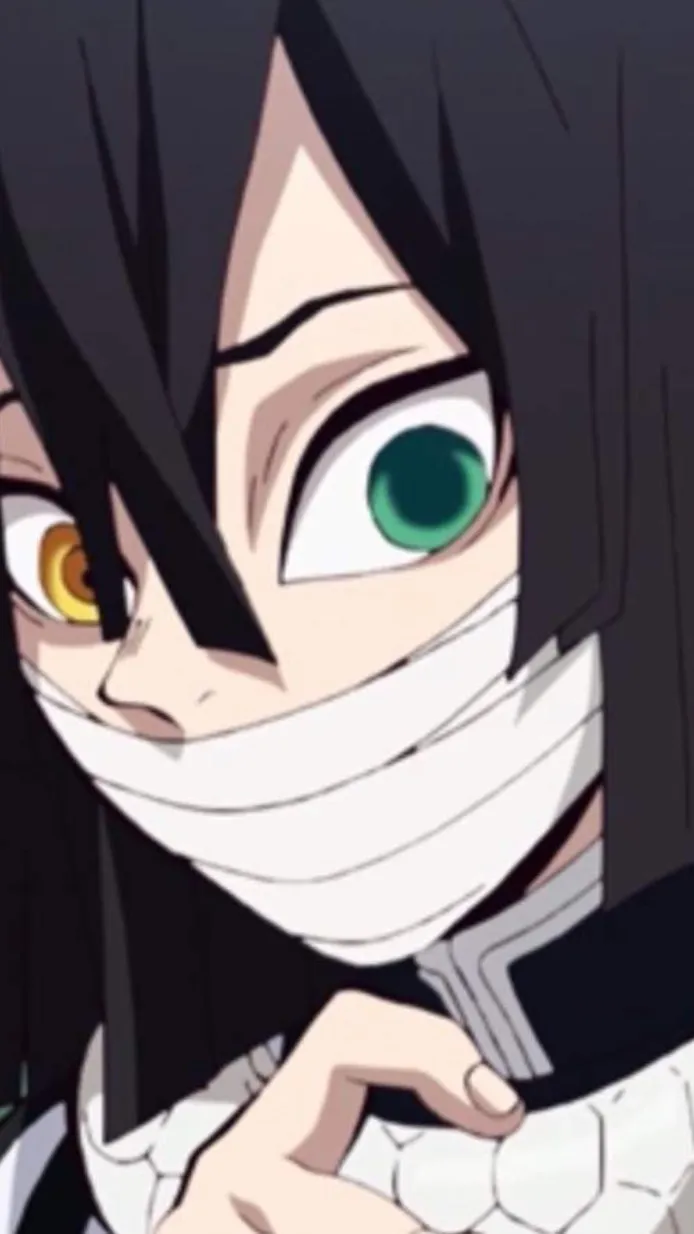 ai character: Obanai x Mitsuri background