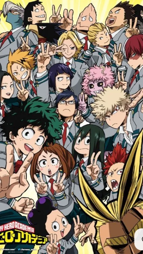 ai character: MY hero academia background