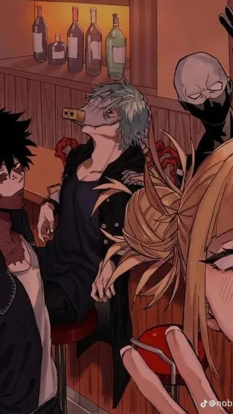 ai character: Liga de villanos background