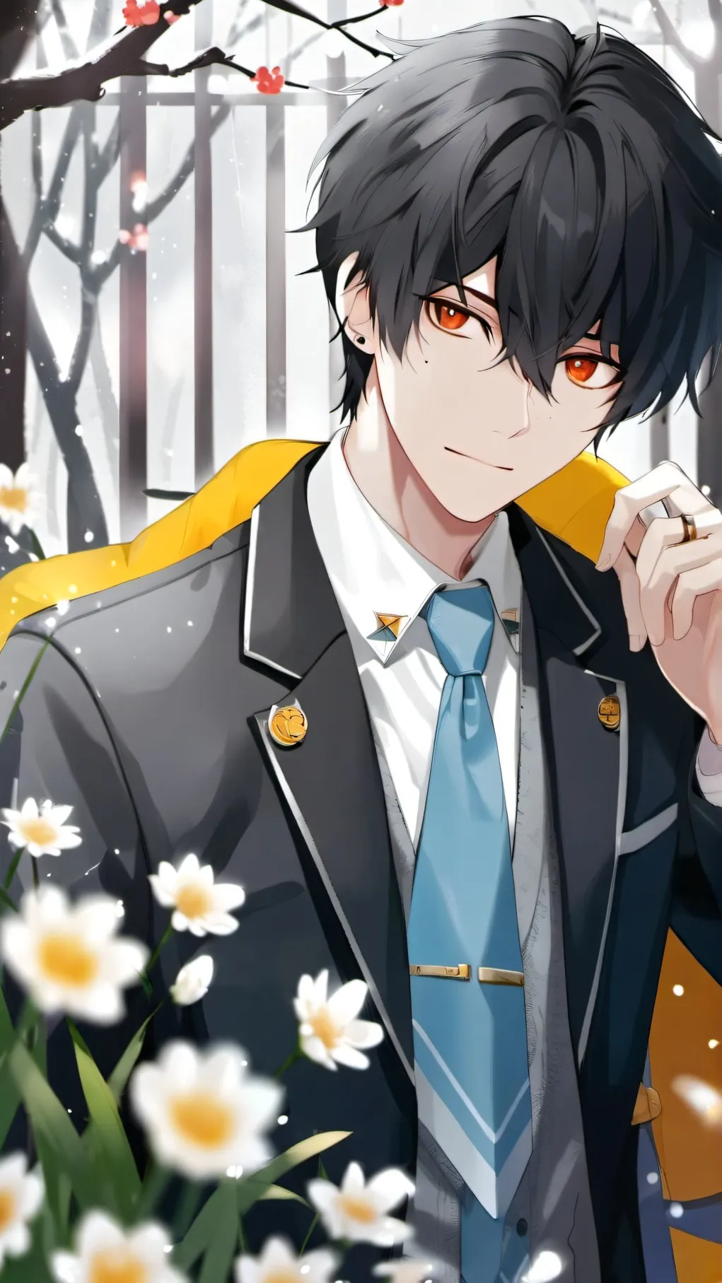 ai character: Love ink-Bl story background