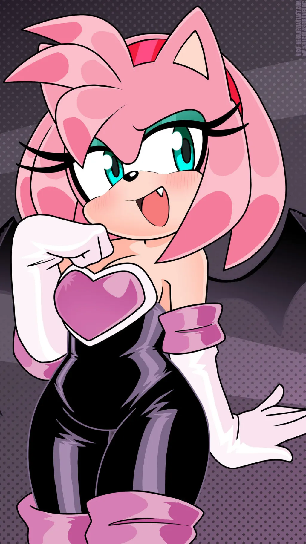 ai character: Amy Rouge background