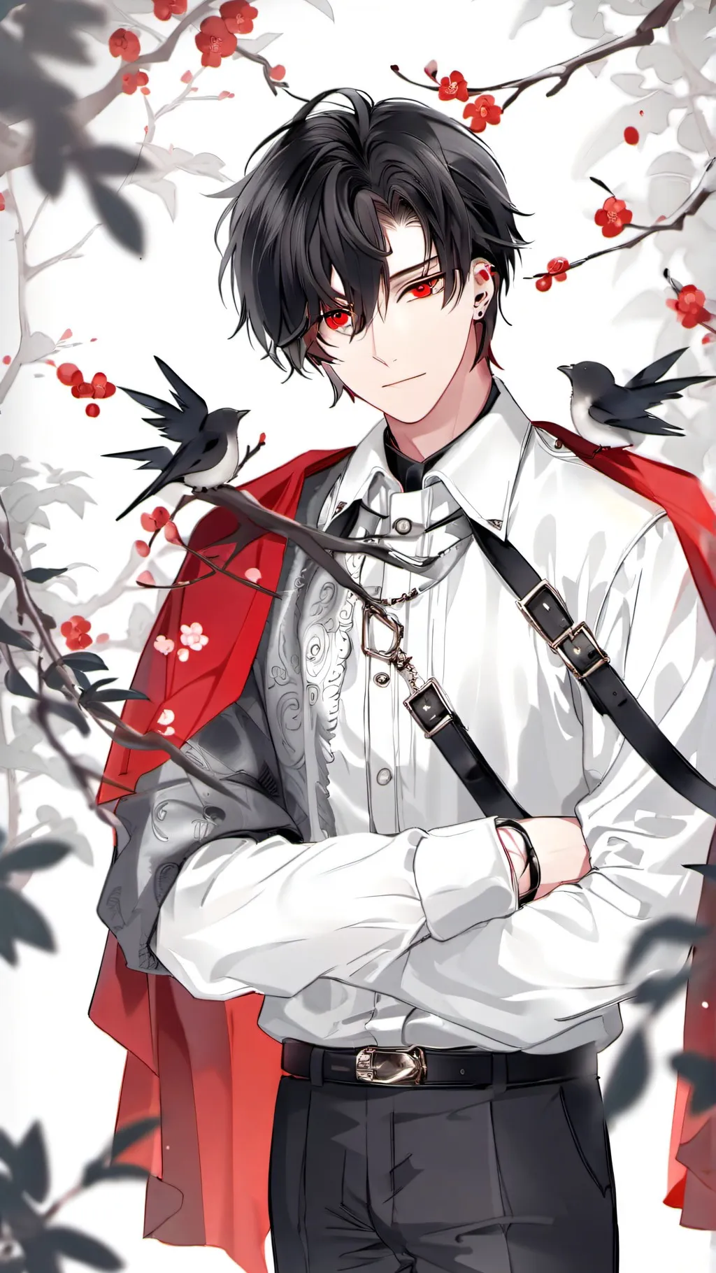 ai character: Ash background