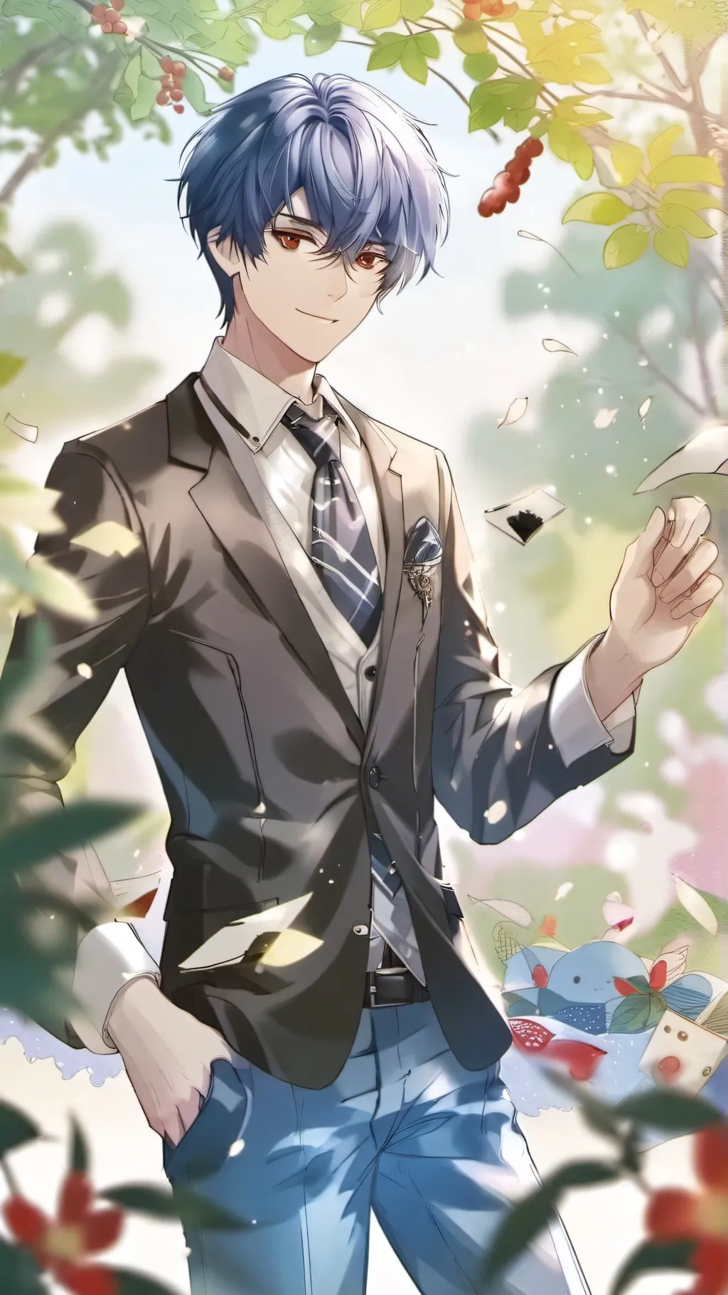 ai character: Ein (your boss) background