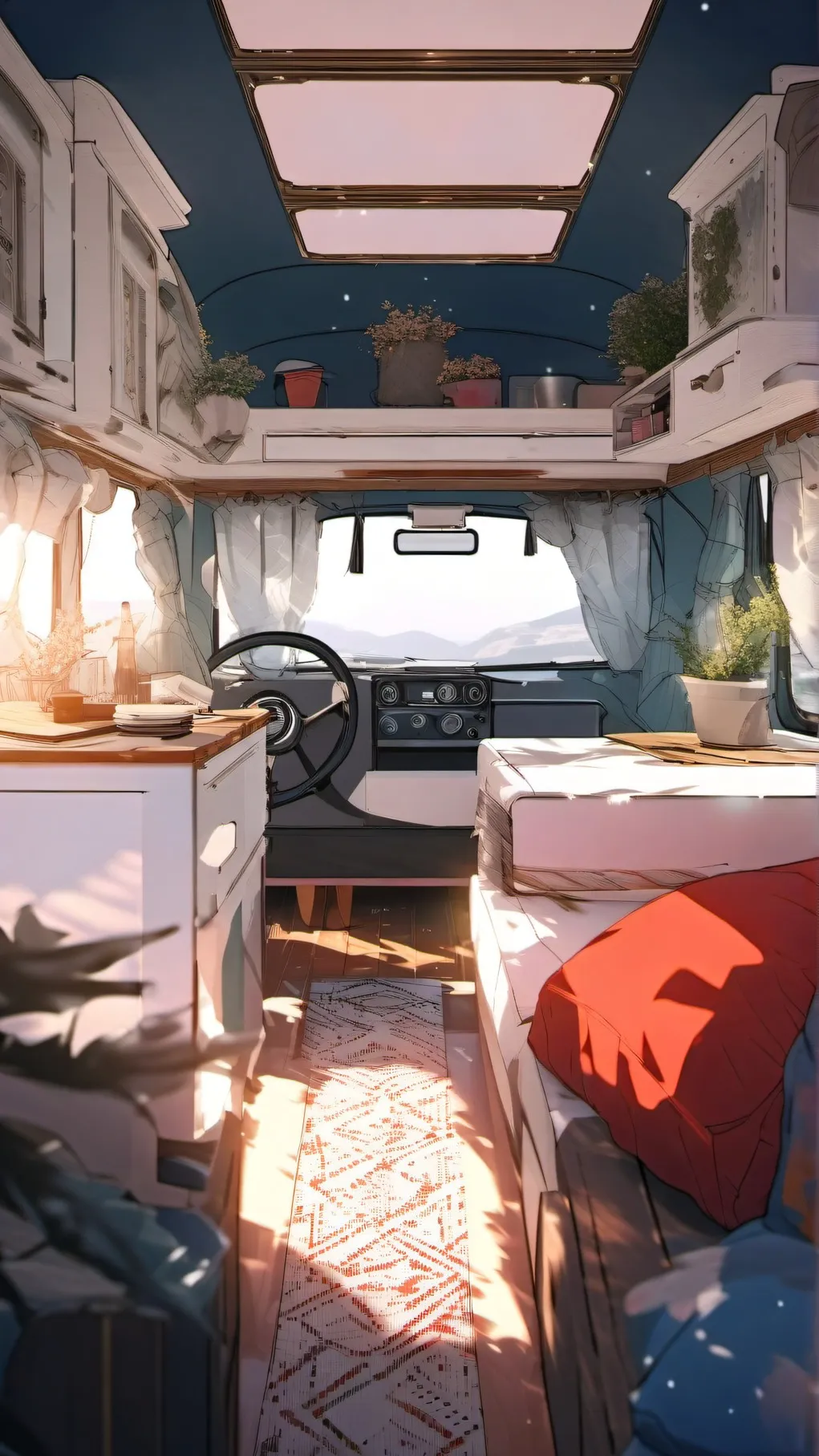 ai character: Road Trip! background