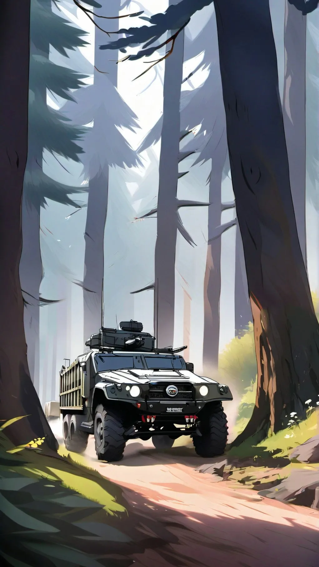 ai character: The Rider background