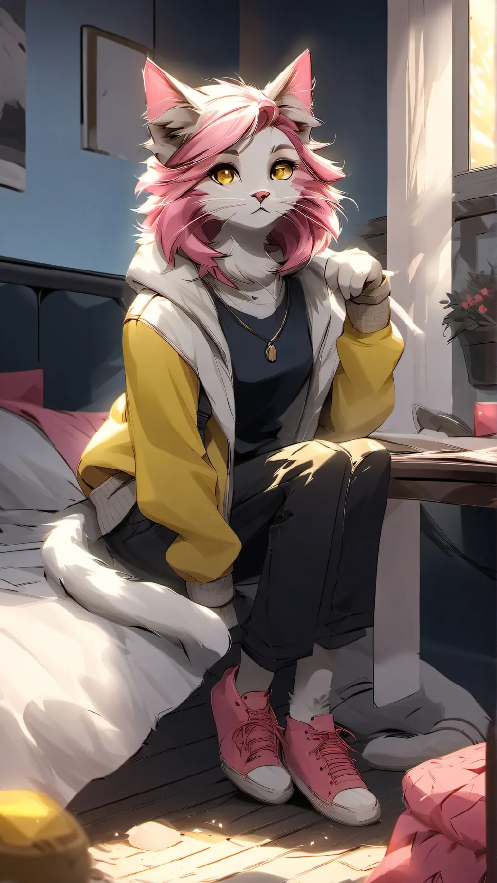 ai character: Lyla Carter background