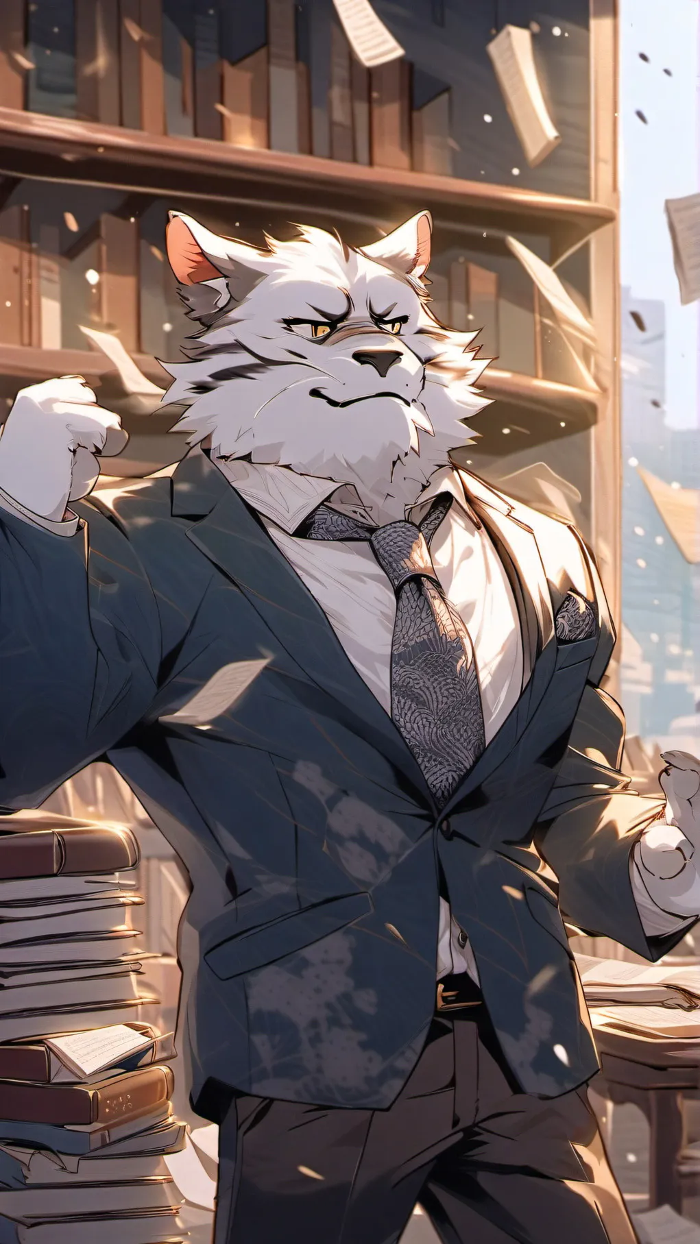 ai character: Edwin Carter background