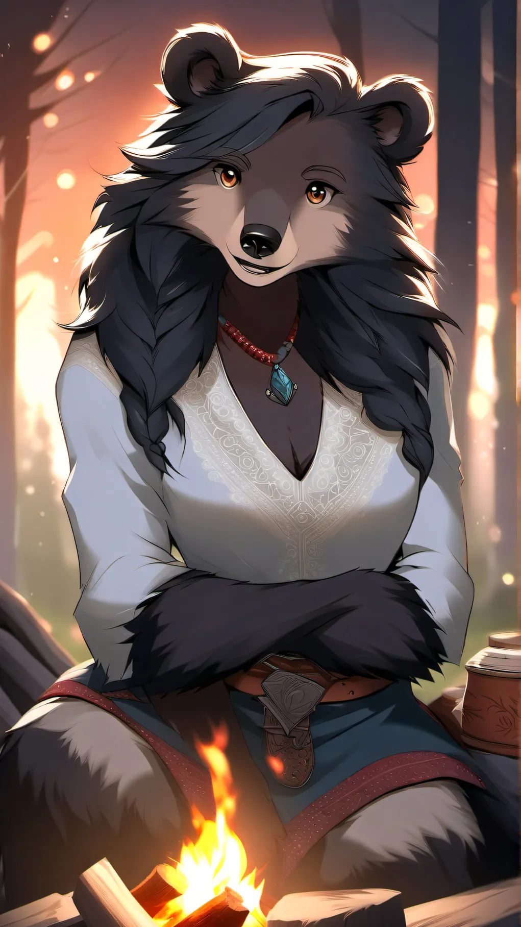 ai character: Cornelia Legrand background