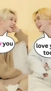 ai character: felix and hyunjin background