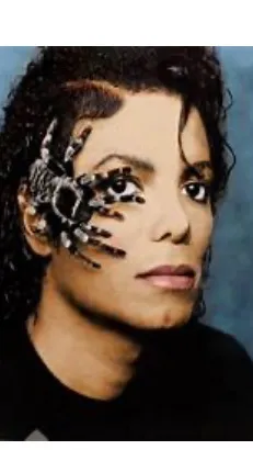 ai character: Michael Jackson  background