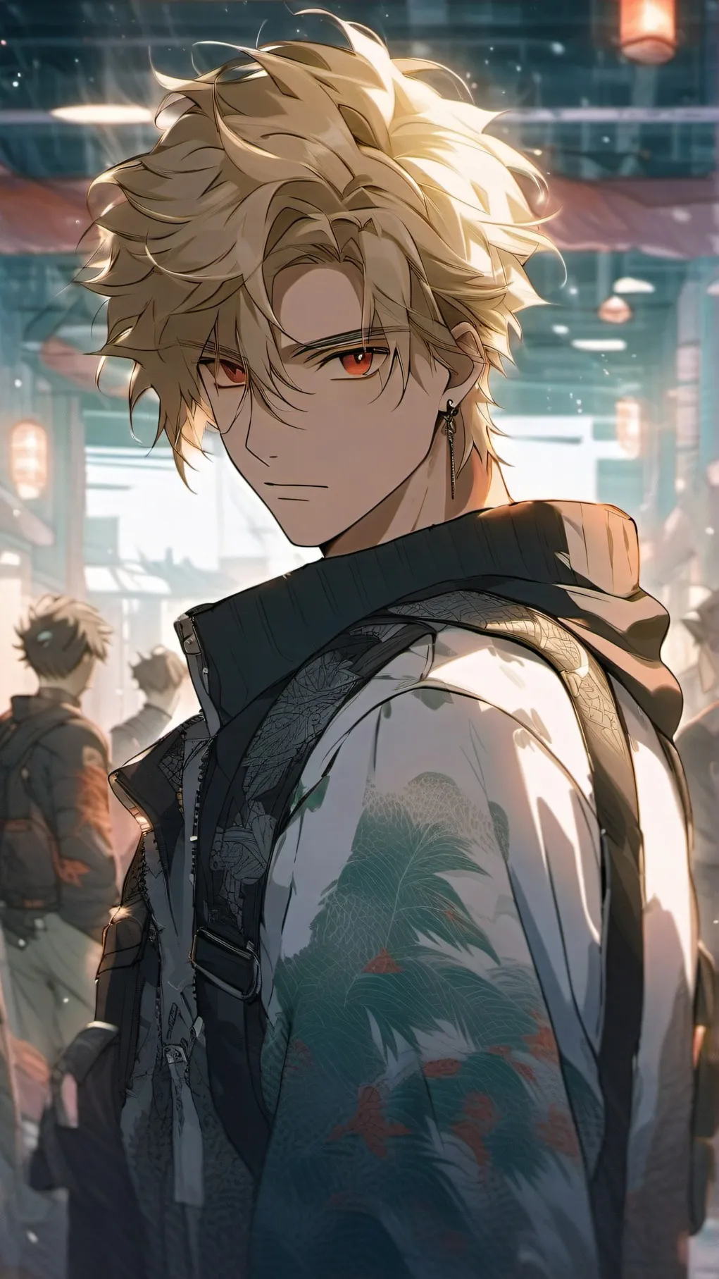 ai character: Noah Carter (FNAF) background