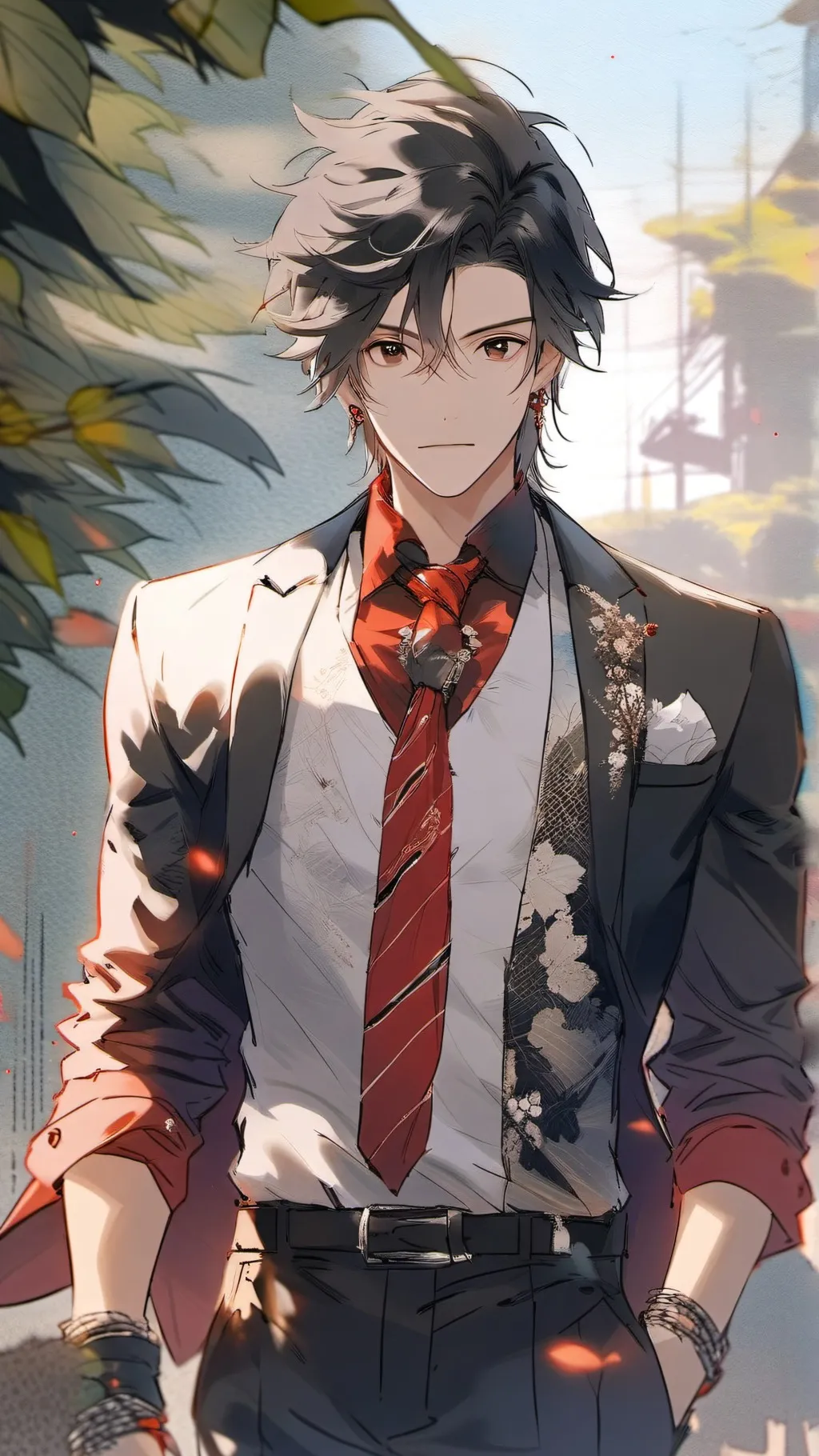 ai character: Isaac background