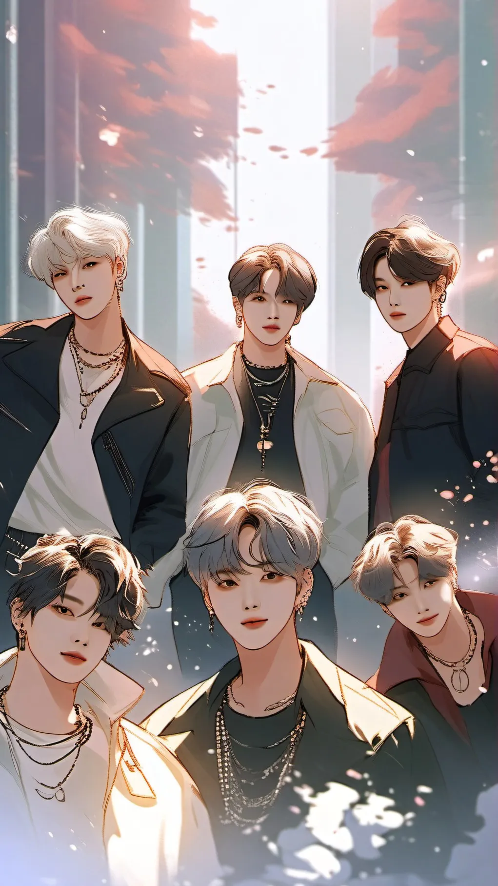 ai character: BTS background