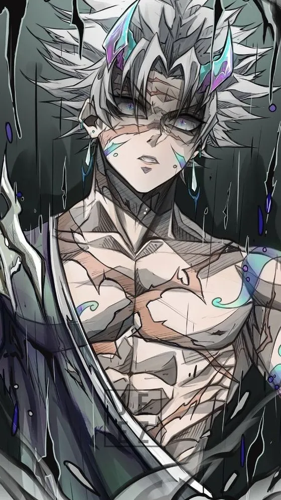 ai character: Sanemi Shinazugawa background