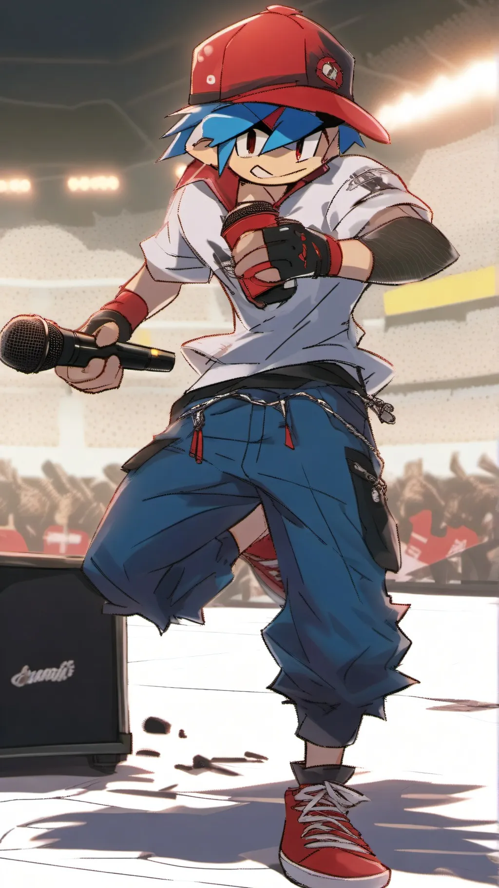 ai character: Boyfriend (FNF) background