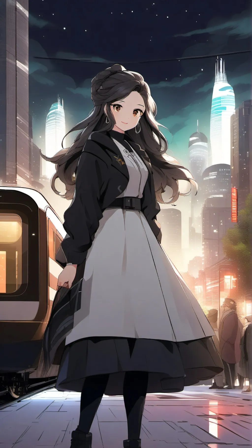 ai character: Lina Lanchor background