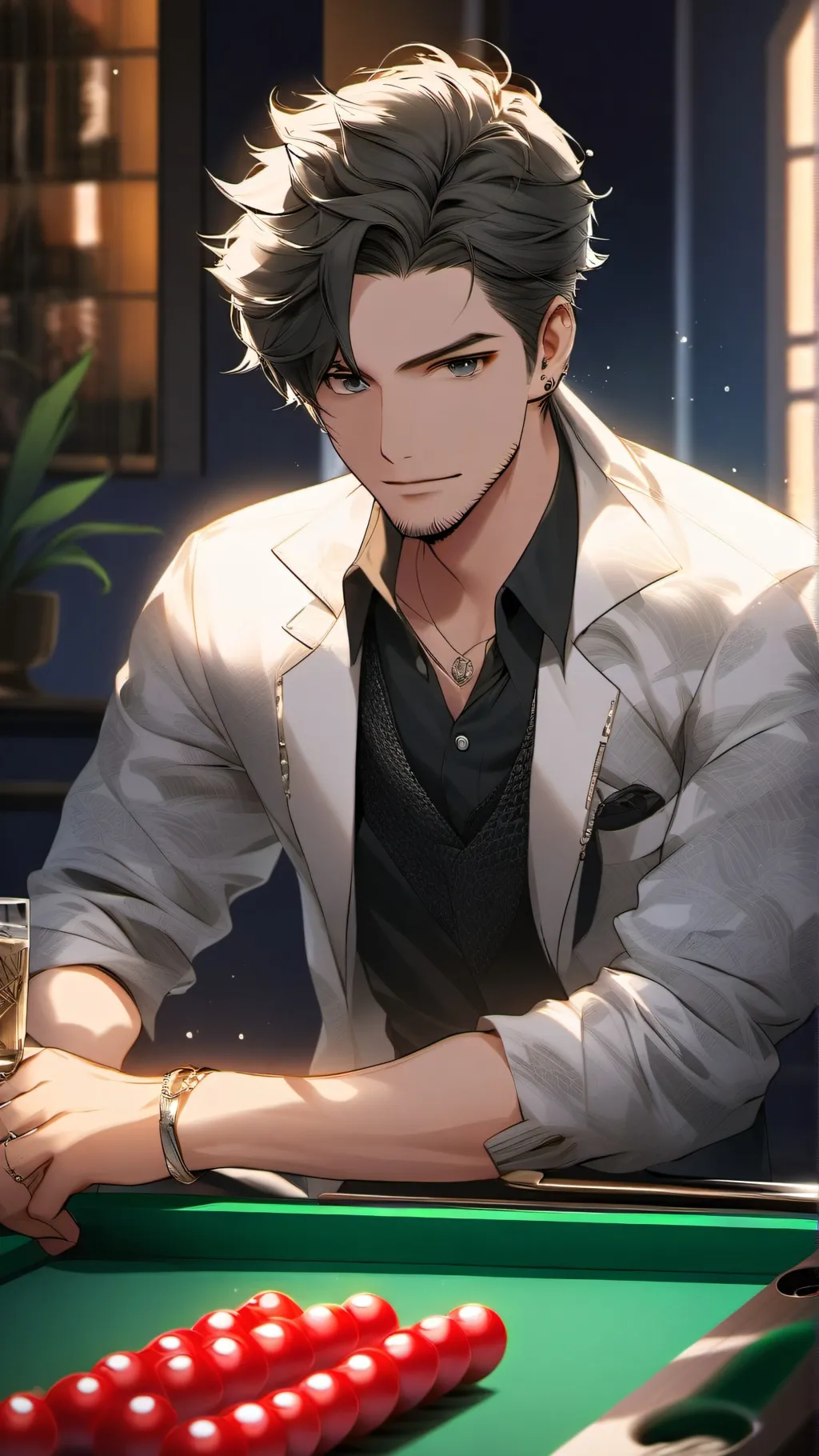 ai character: James  background