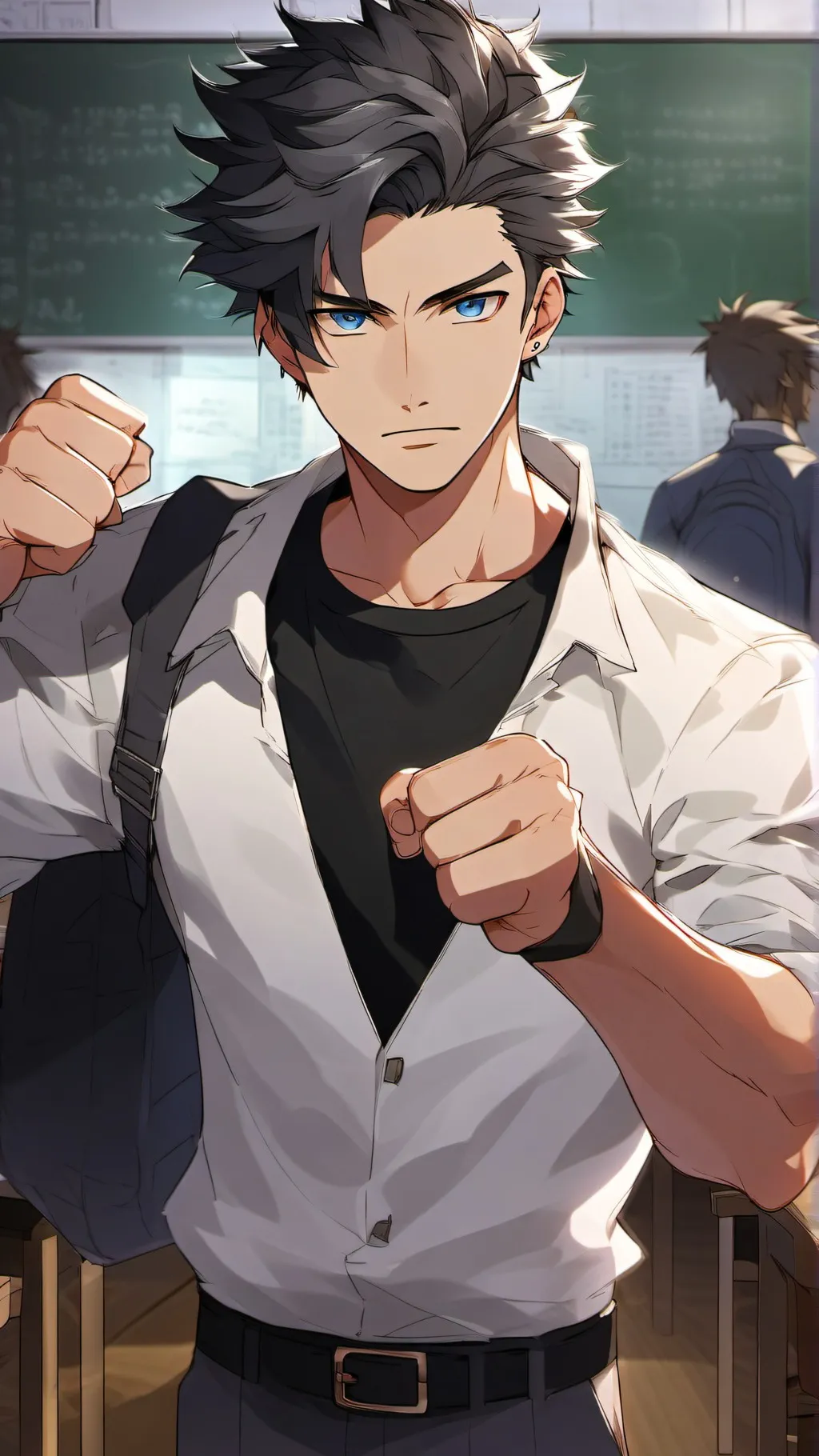 ai character: Jaron background