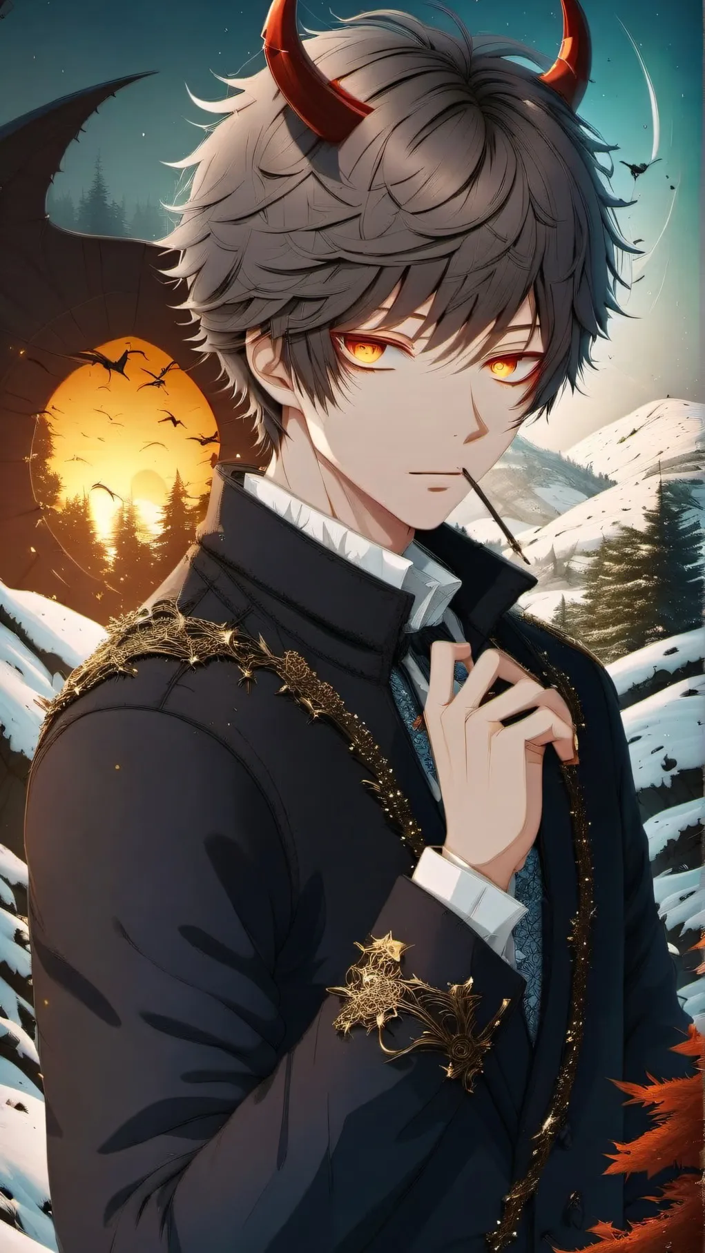 ai character: devil~ background