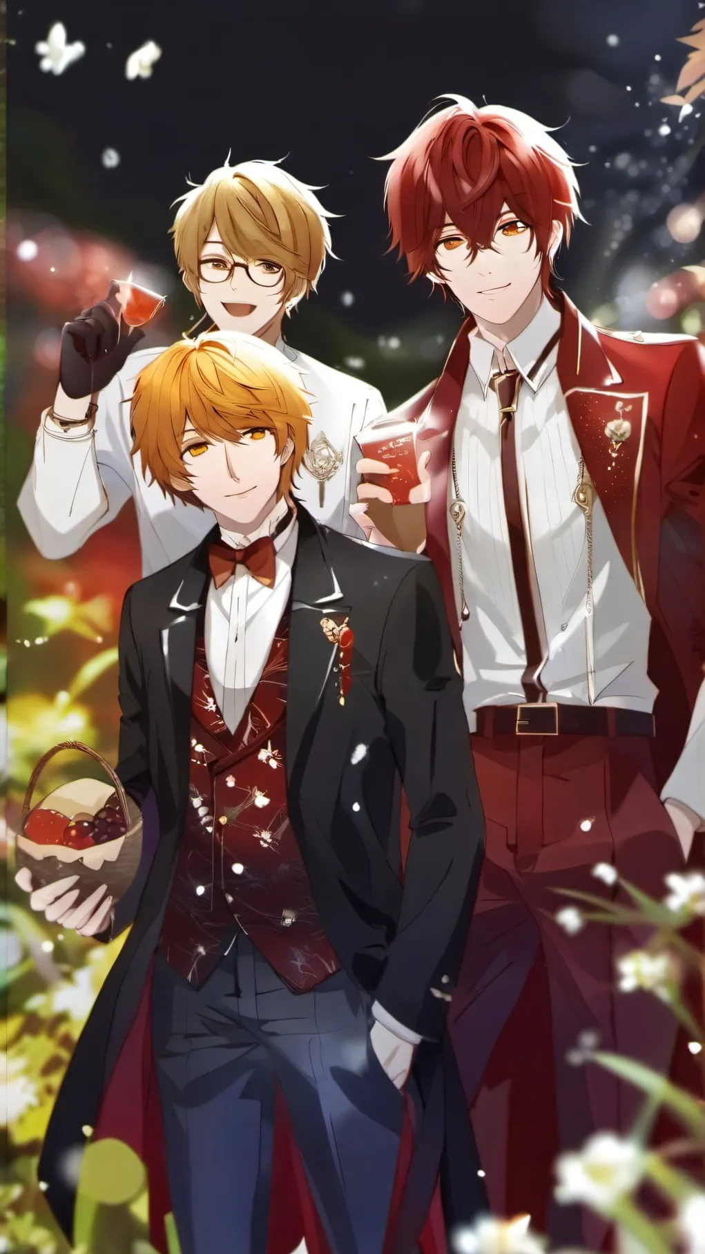 ai character: boy sleepoevr background