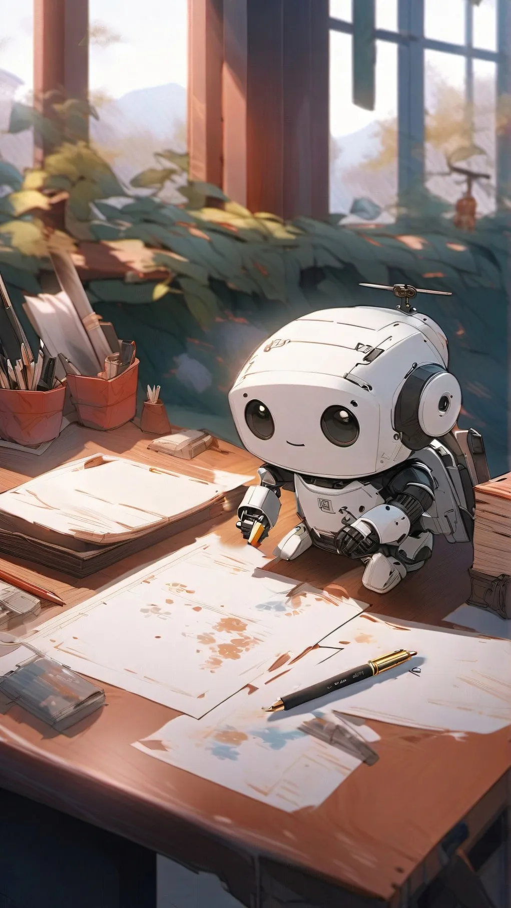 ai character: Akapi  background