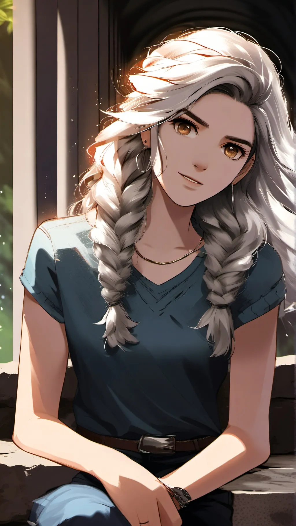 ai character: Annabeth chase background