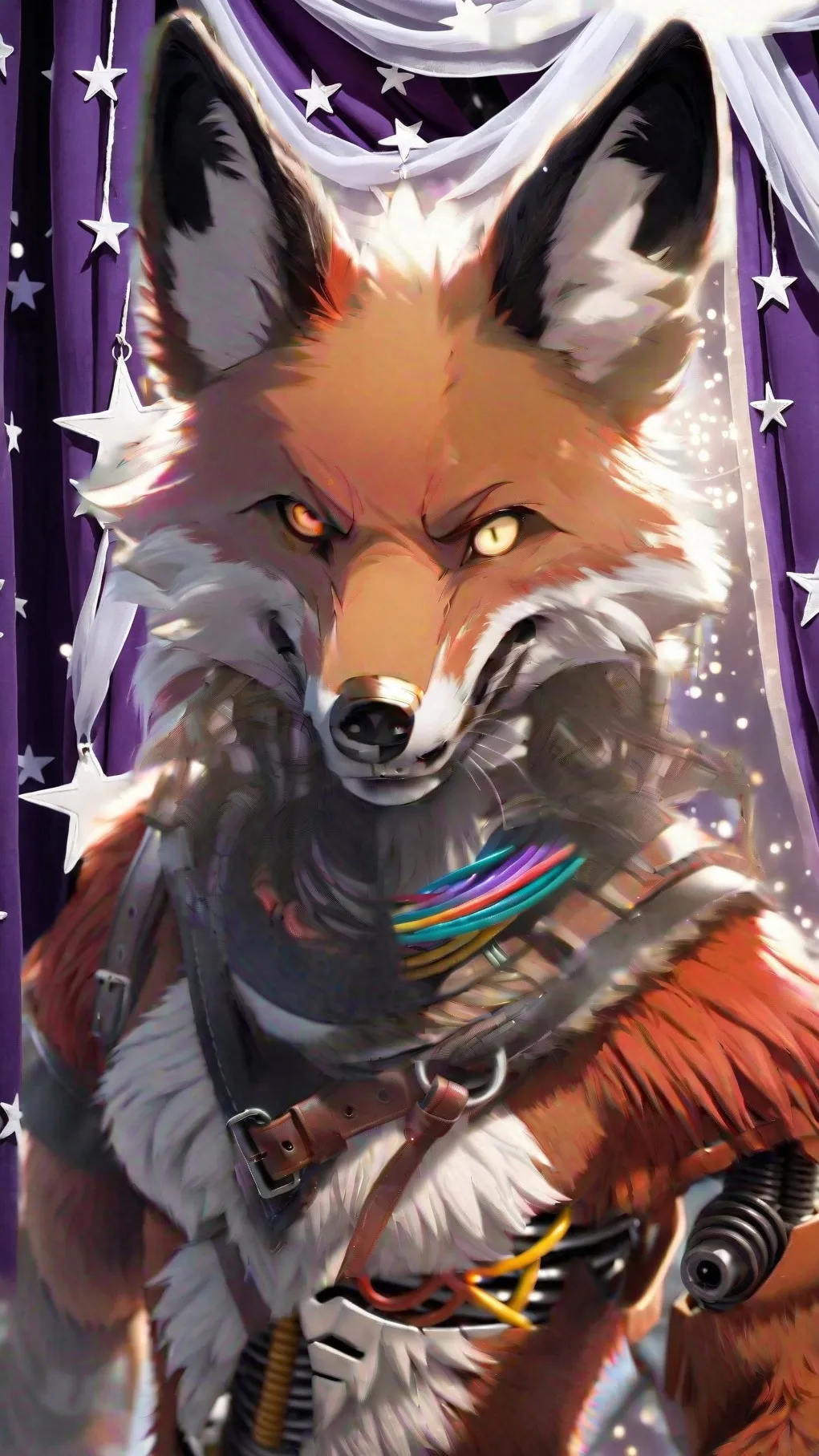 ai character: foxy the pirate background